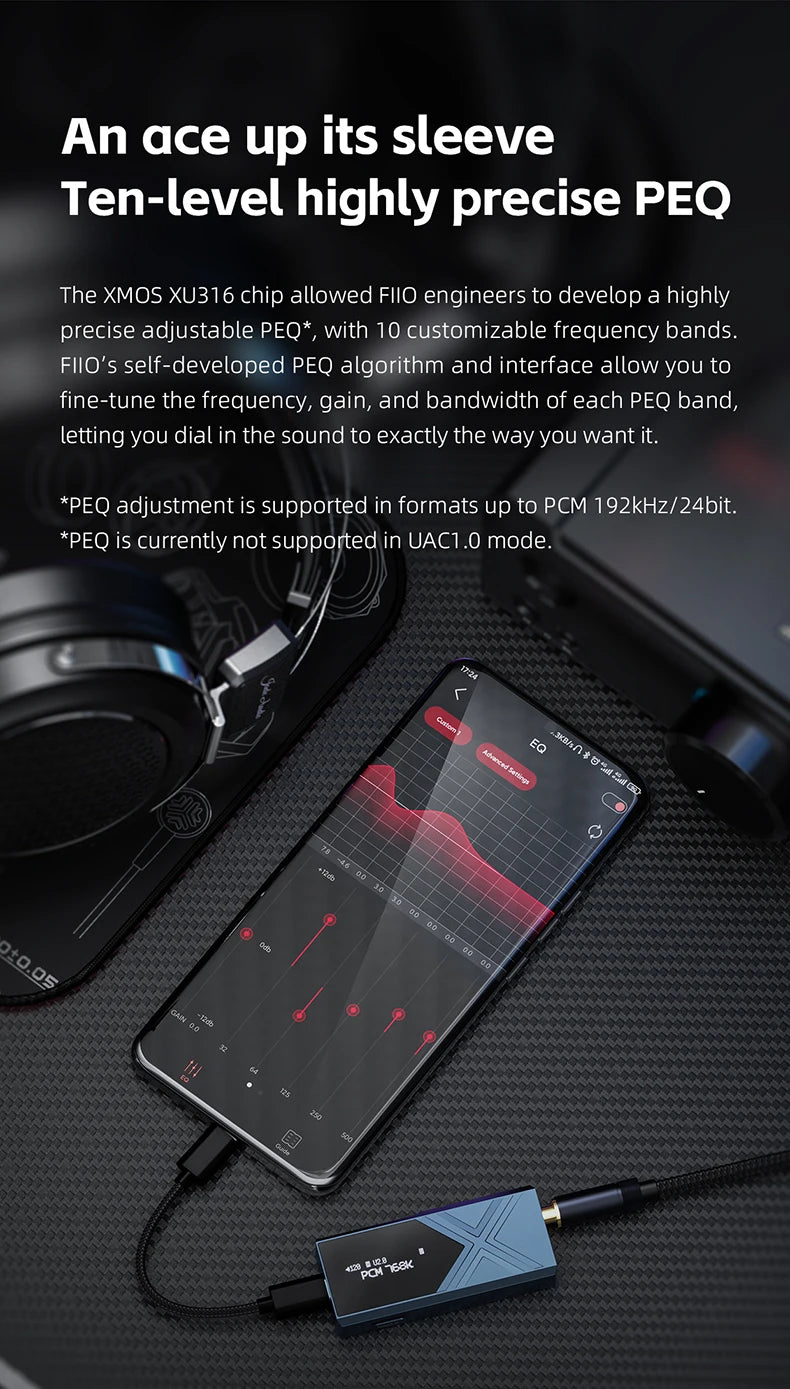 FiiO KA17 Portable USB DAC HiFi Amplifier