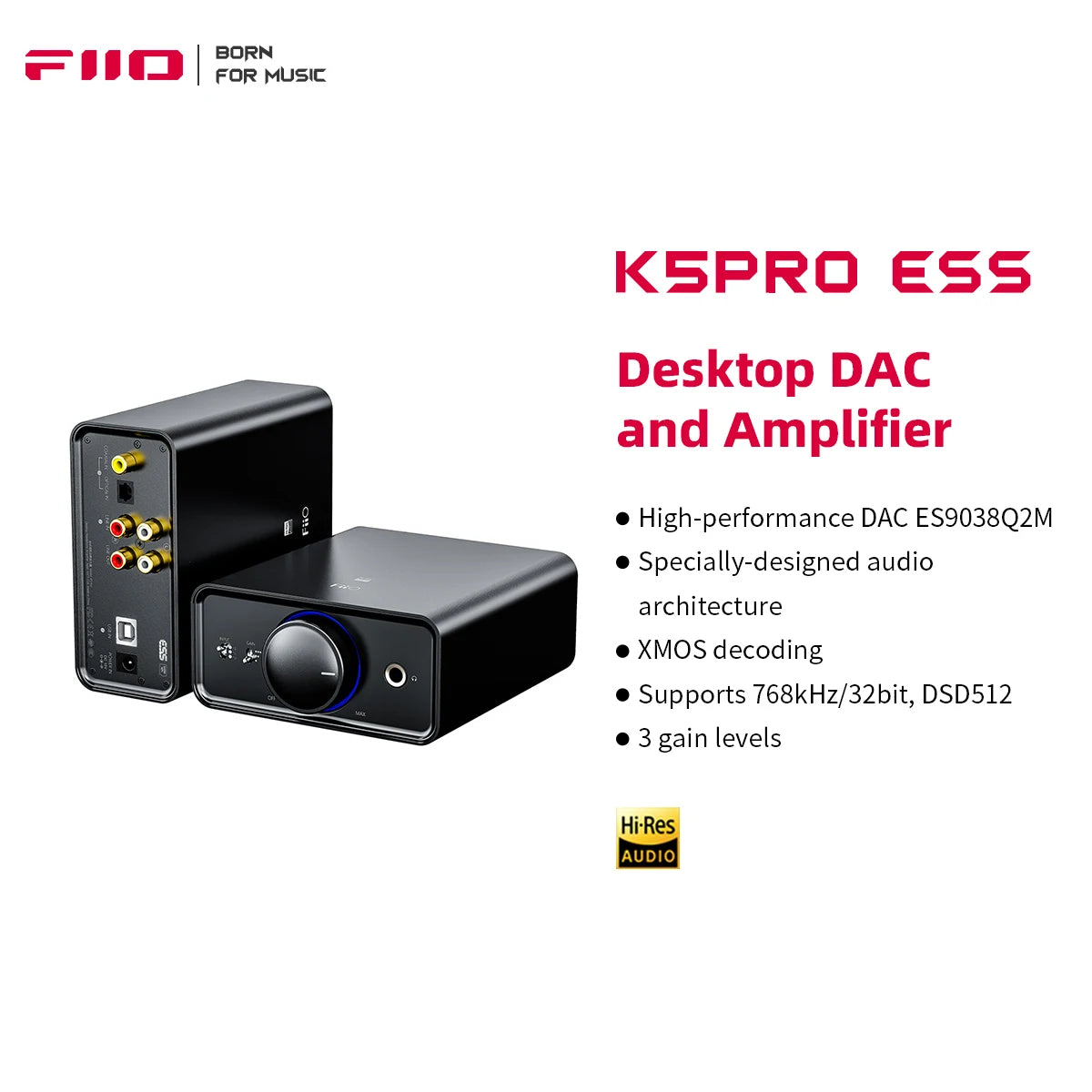 FiiO K5 Pro Desktop DAC and Amplifier