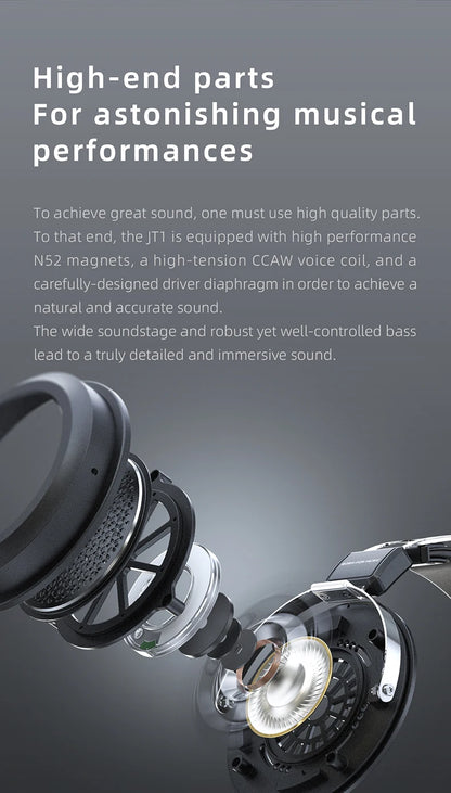 FiiO JT1 Studio Headphones