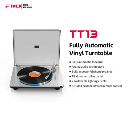 FiiO TT13 Fully Automatic Vinyl Stereo Player