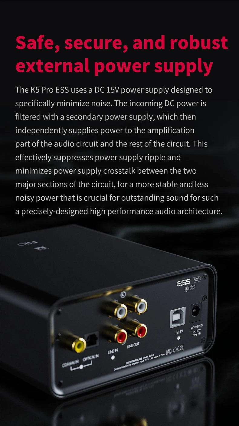 FiiO K5 Pro Desktop DAC and Amplifier