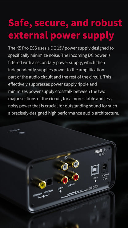 FiiO K5 Pro Desktop DAC and Amplifier