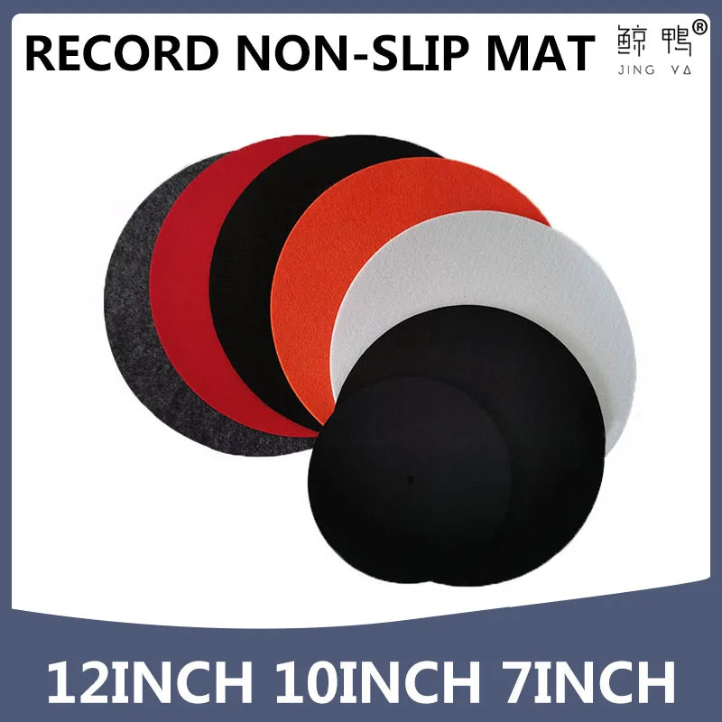 12inch 10inch 7inch Anti-static Felt Record Mat