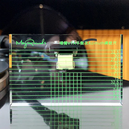 Cartridge Azimuth Alignment Ruler