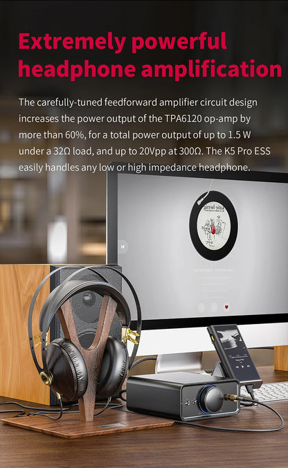 FiiO K5 Pro Desktop DAC and Amplifier