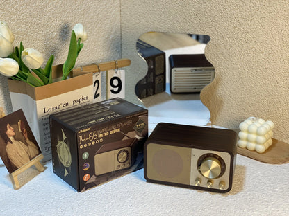 Retro Radio Speaker with Bluetooth