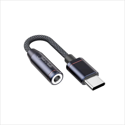 FiiO  JA11 USB Type C to 3.5mm Earphone/Headphone Adapter USB C Cable USB C to 3.5 Audio Aux Cable For IOS Android