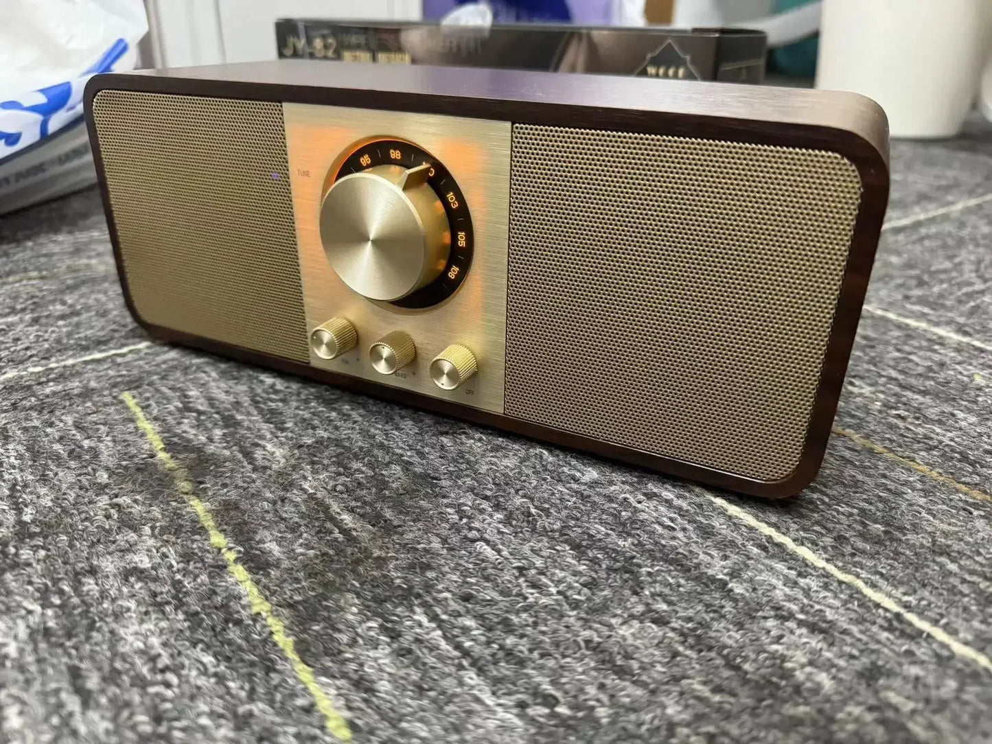 Retro Radio 2 Speakers with Bluetooth