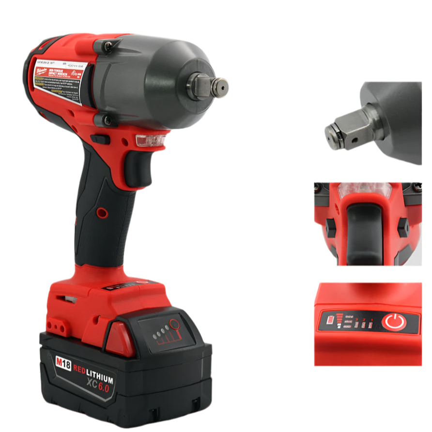 Milwaukee 1300 NM Torque Brushless Electric Impact Wrench 1/2 inch