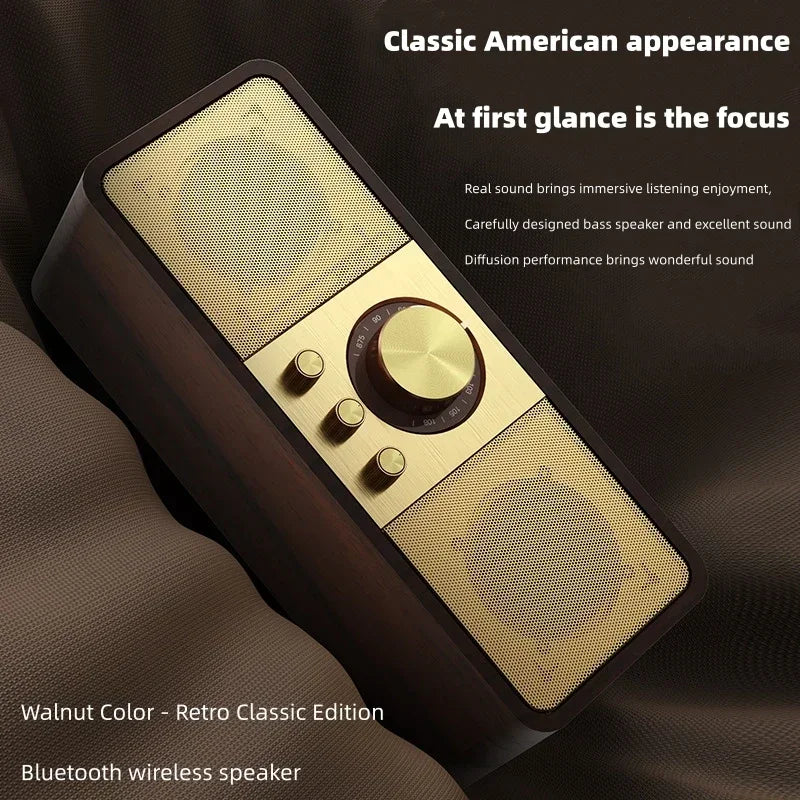 Retro Radio 2 Speakers with Bluetooth