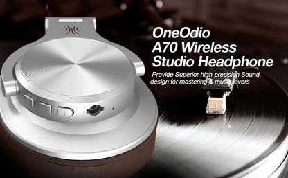 Oneodio Fusion A70 Bluetooth 5.2 Headphones Hi-Res Audio