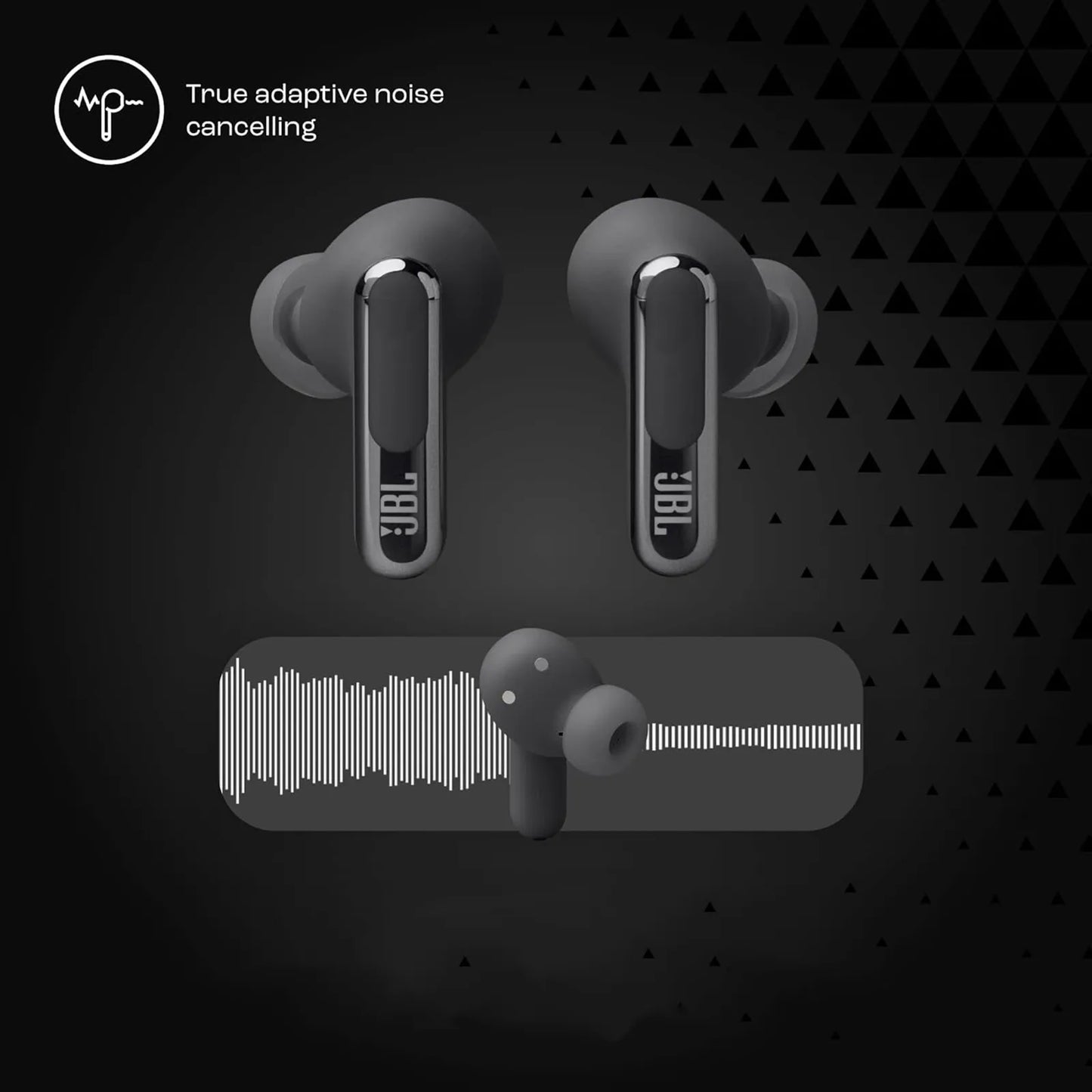 JBL Wireless Noise-cancelling Closed-stick Earbuds