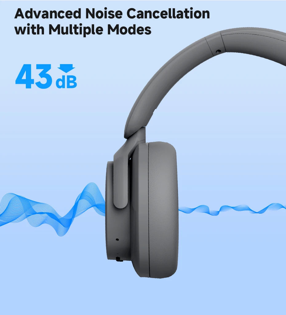 Edifier H9 Hi-Res Active Noise Cancelling Wireless Headphones