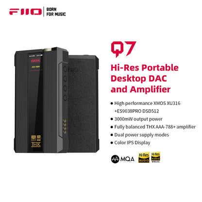 FiiO Q7 Balanced HiFi Headphone Amplifier