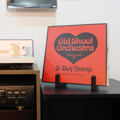 Desktop LP Records Metal Holder