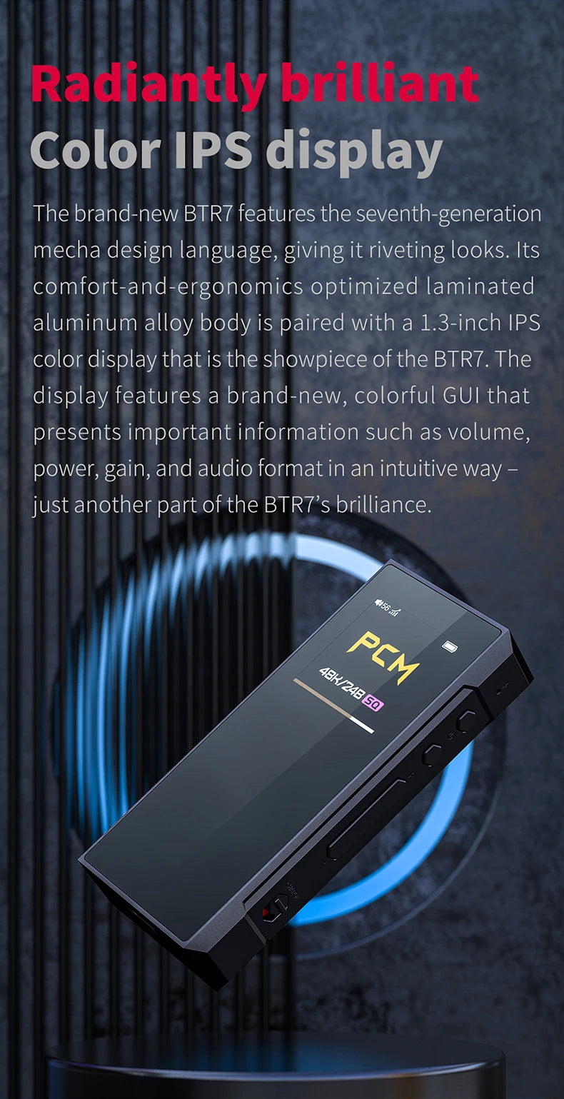 FiiO BTR7 Headphone Bluetooth Amplifier