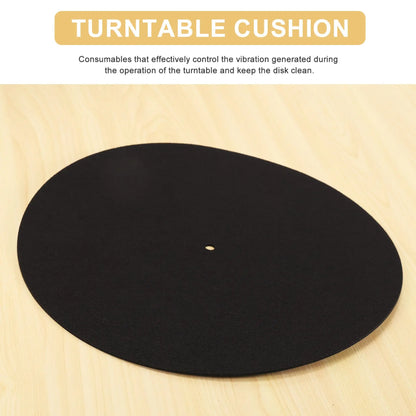 Ultra-Thin Anti-Static Vinyl Turntable Pad