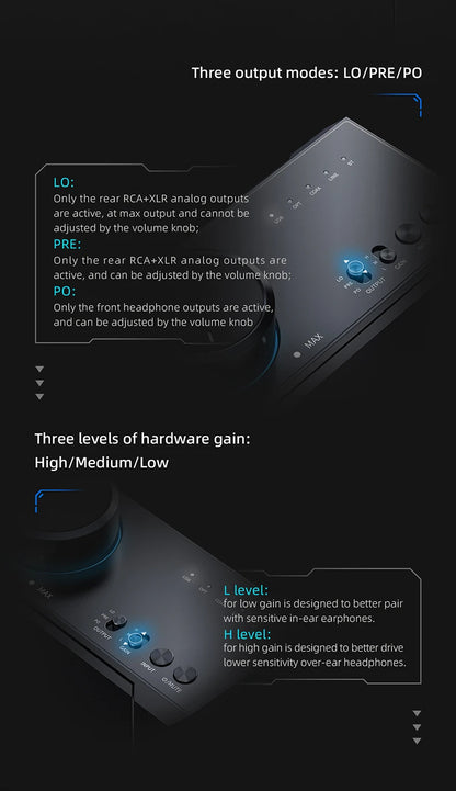 FiiO K9 AKM Desktop DAC and Headphone Amplifier