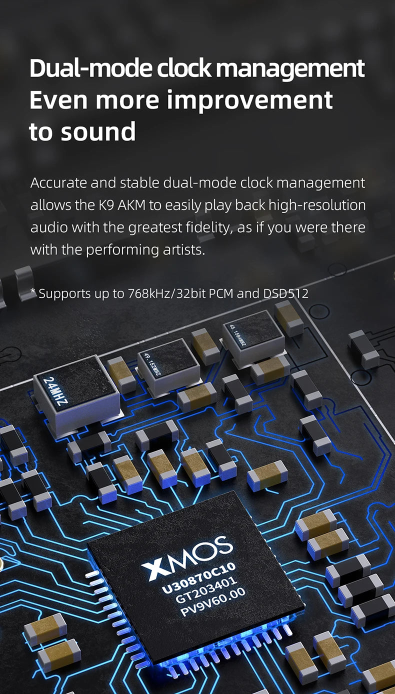 FiiO K9 AKM Desktop DAC and Headphone Amplifier