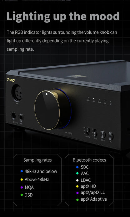 FiiO K9 Pro-ESS Desktop Headphone Amplifier