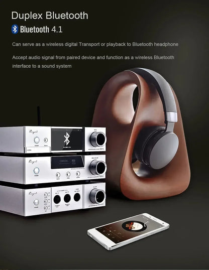 1Set/3PCs Cayin IDAP-6 digital turntable IDAC-6MK2 vacuum tube DAC self-headphone amplifier desktop HiFi hiend player system