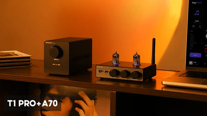 AIYIMA Audio T1 Pro Hi-Fi Bluetooth Tube Preamplifier