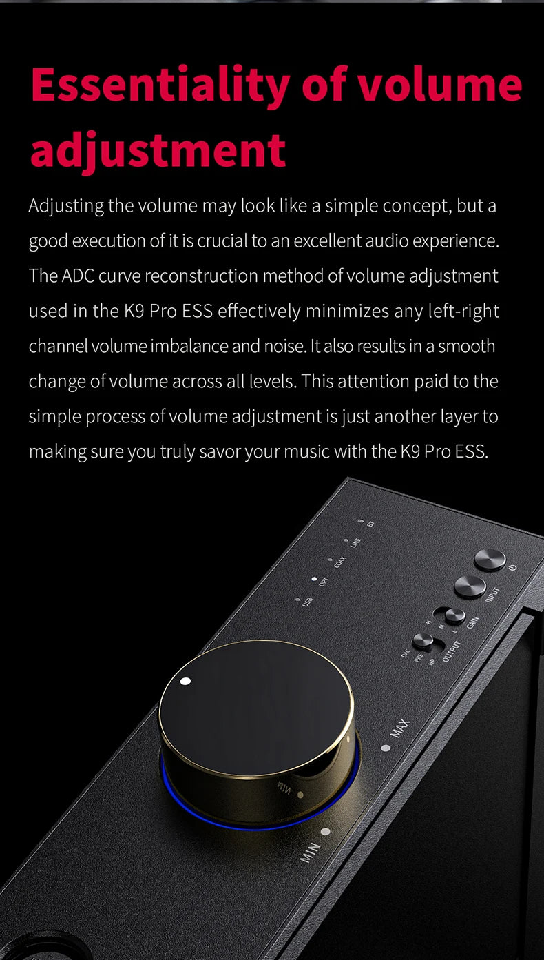 FiiO K9 Pro-ESS Desktop Headphone Amplifier