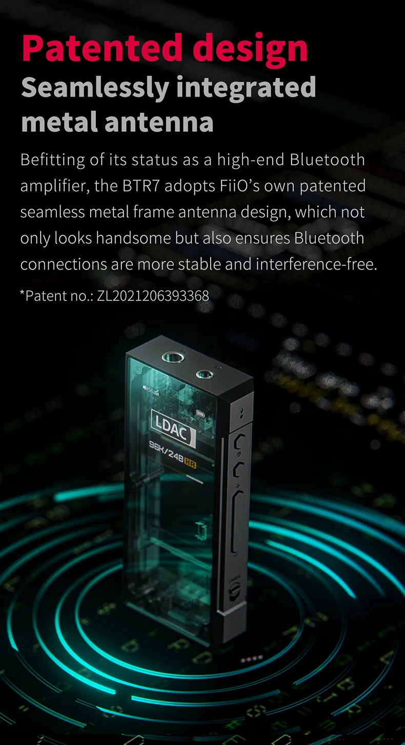 FiiO BTR7 Headphone Bluetooth Amplifier