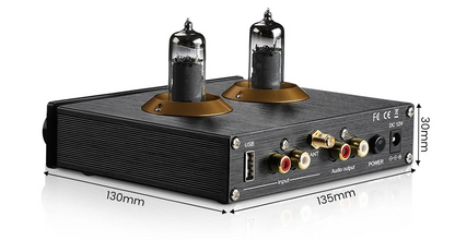 AIYIMA PJ.MIAOLAI A9 6K4 Vacuum Bile Tube HIFI Preamplifier/Headphone Amplifier