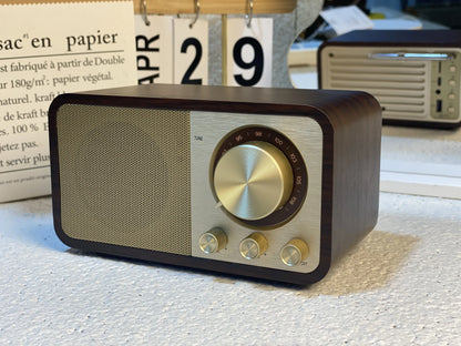 Retro Radio Speaker with Bluetooth