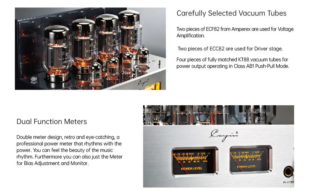 Cayin MT-45MK3 Hi-Fi Vacuum Tube AB1 Class Amplifier