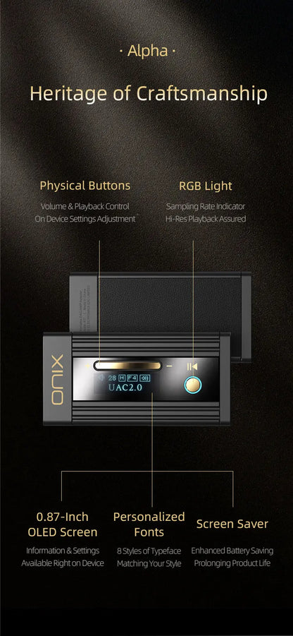 ONIX Alpha XI1 Portable Headphone Amplifier