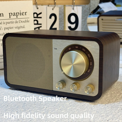 Retro Radio Speaker with Bluetooth