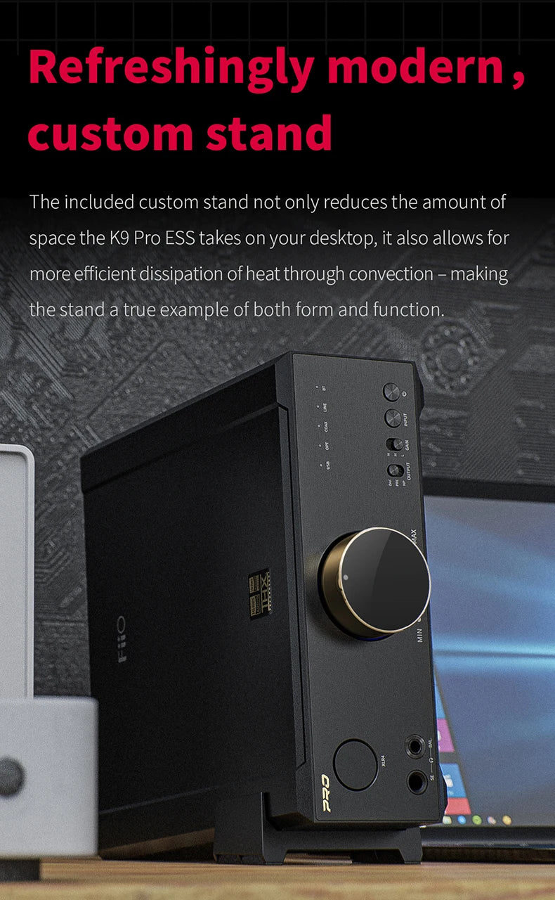 FiiO K9 Pro-ESS Desktop Headphone Amplifier