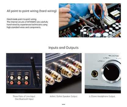 Cayin MT-45MK3 Hi-Fi Vacuum Tube AB1 Class Amplifier