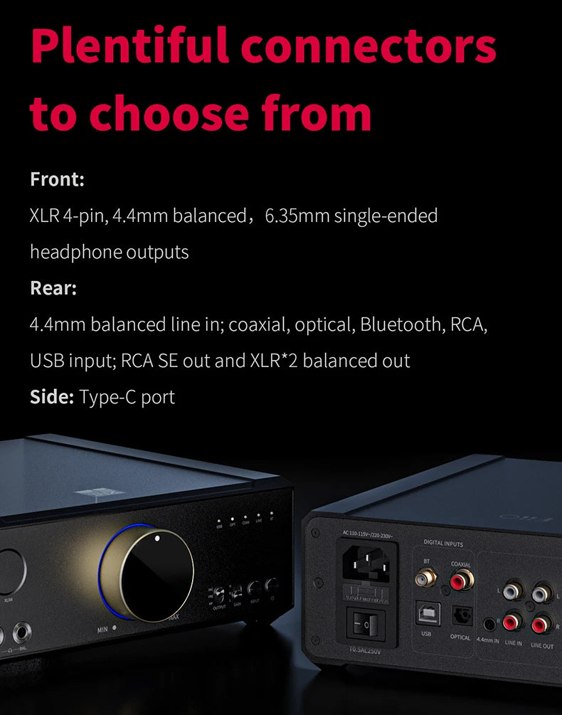 FiiO K9 Pro-ESS Desktop Headphone Amplifier