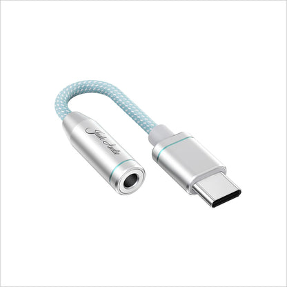 FiiO  JA11 USB Type C to 3.5mm Earphone/Headphone Adapter USB C Cable USB C to 3.5 Audio Aux Cable For IOS Android