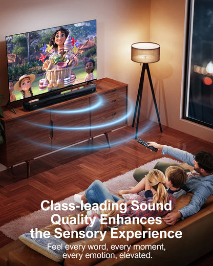 ULTIMEA 2.2ch 100W TV Soundbar 2-in-1