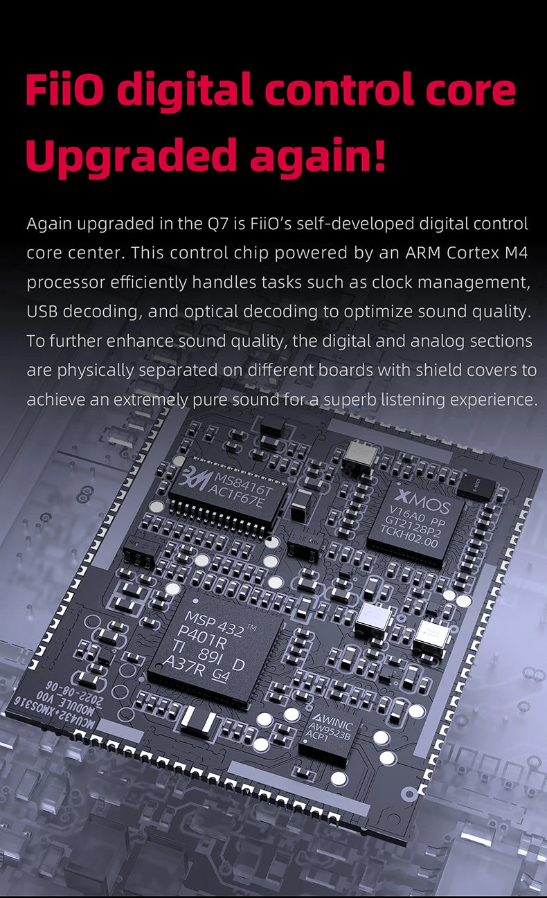 FiiO Q7 Balanced HiFi Headphone Amplifier