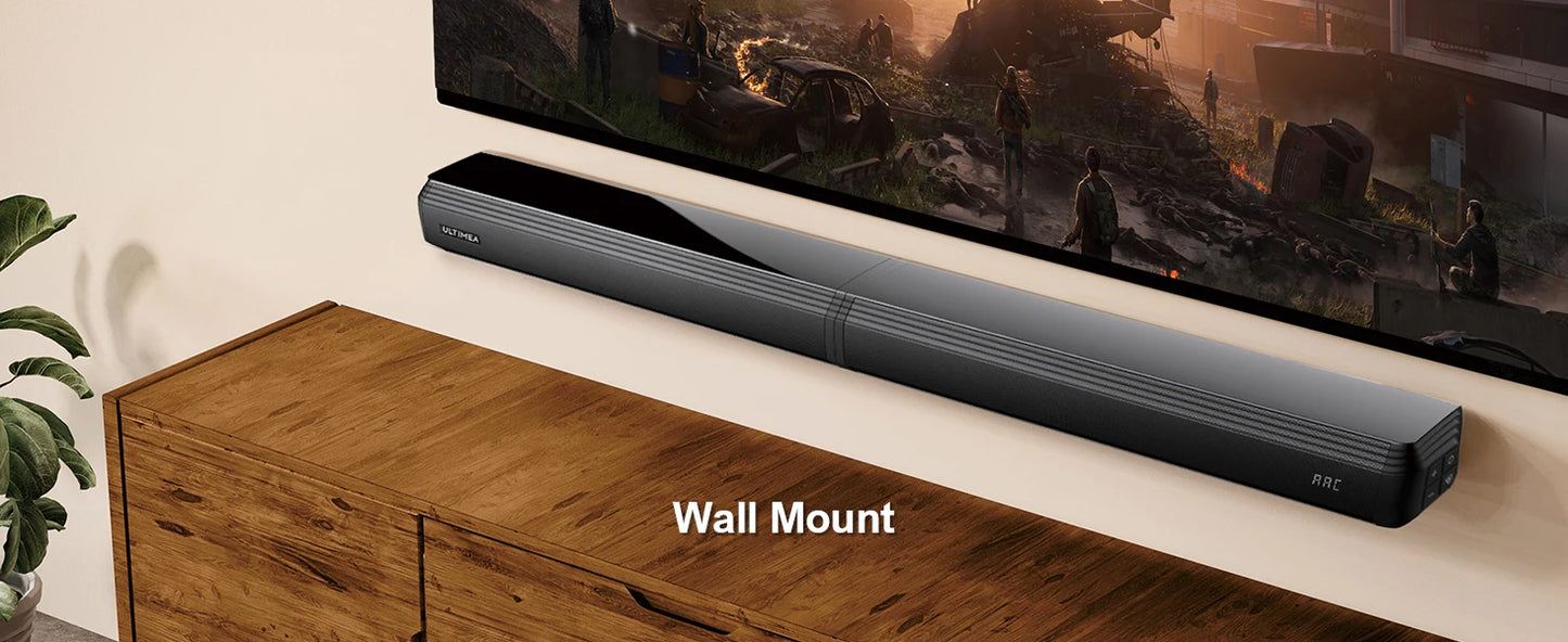 ULTIMEA 2.2ch 100W TV Soundbar 2-in-1