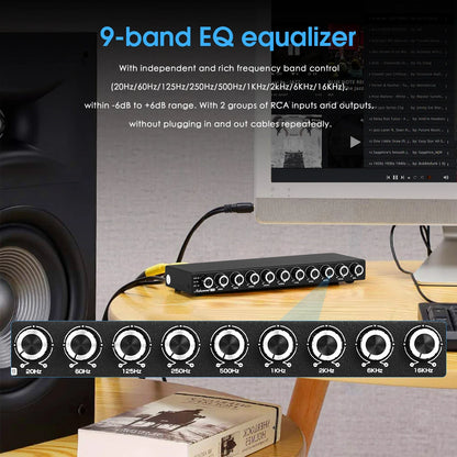 Nobsound HiFi EQ9 Stereo EQ Preamp