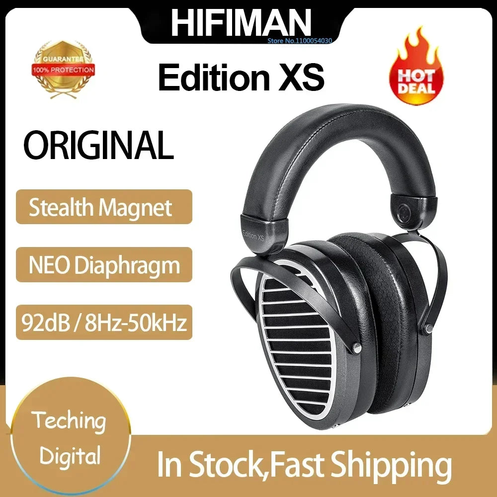 HIFIMAN Edition XS Hi-Fi Planar Magnetic Headphones with Stealth Magnets Design