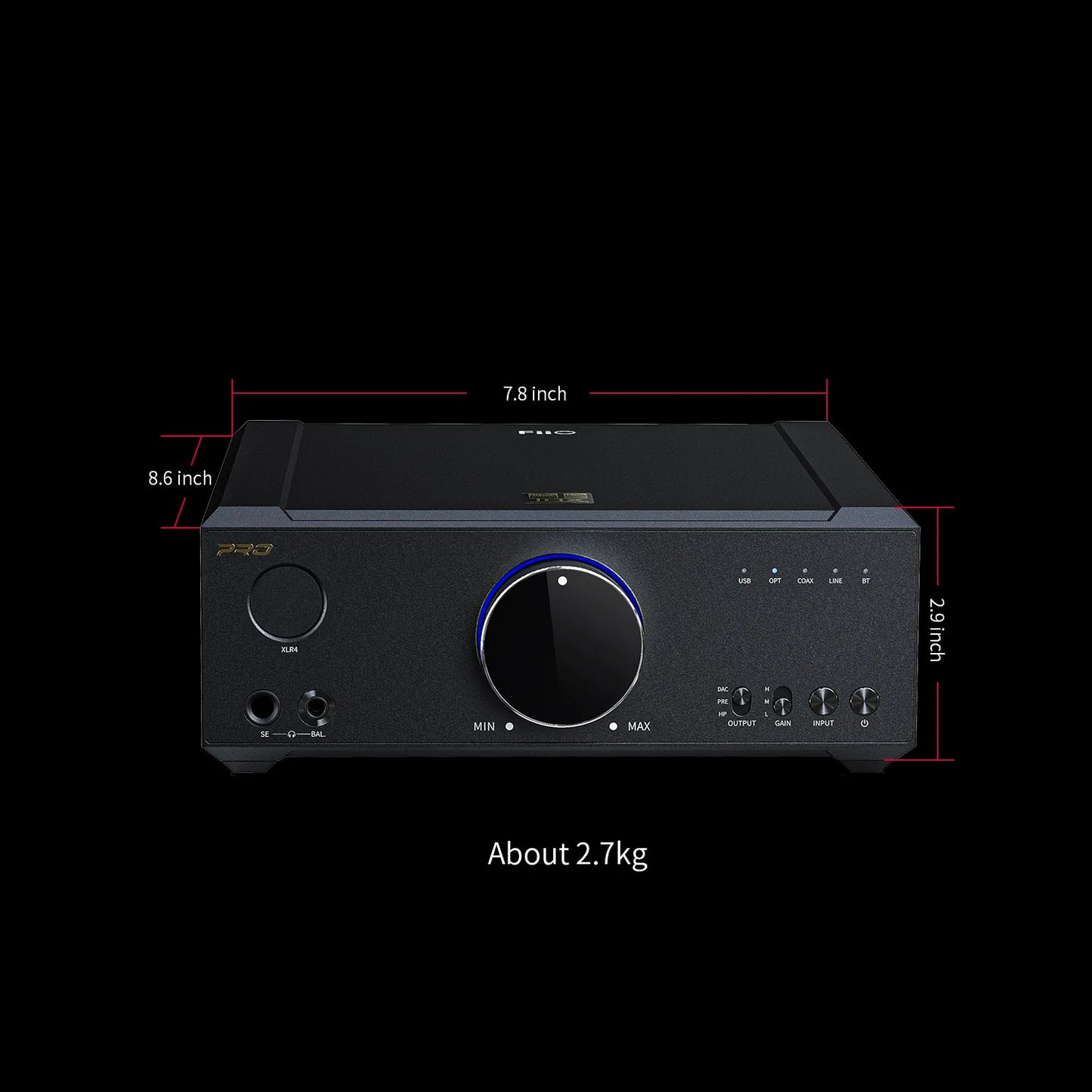 FiiO K9 Pro-ESS Desktop Headphone Amplifier