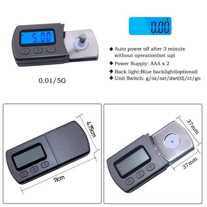 Digital Turntable Stylus Force Scale