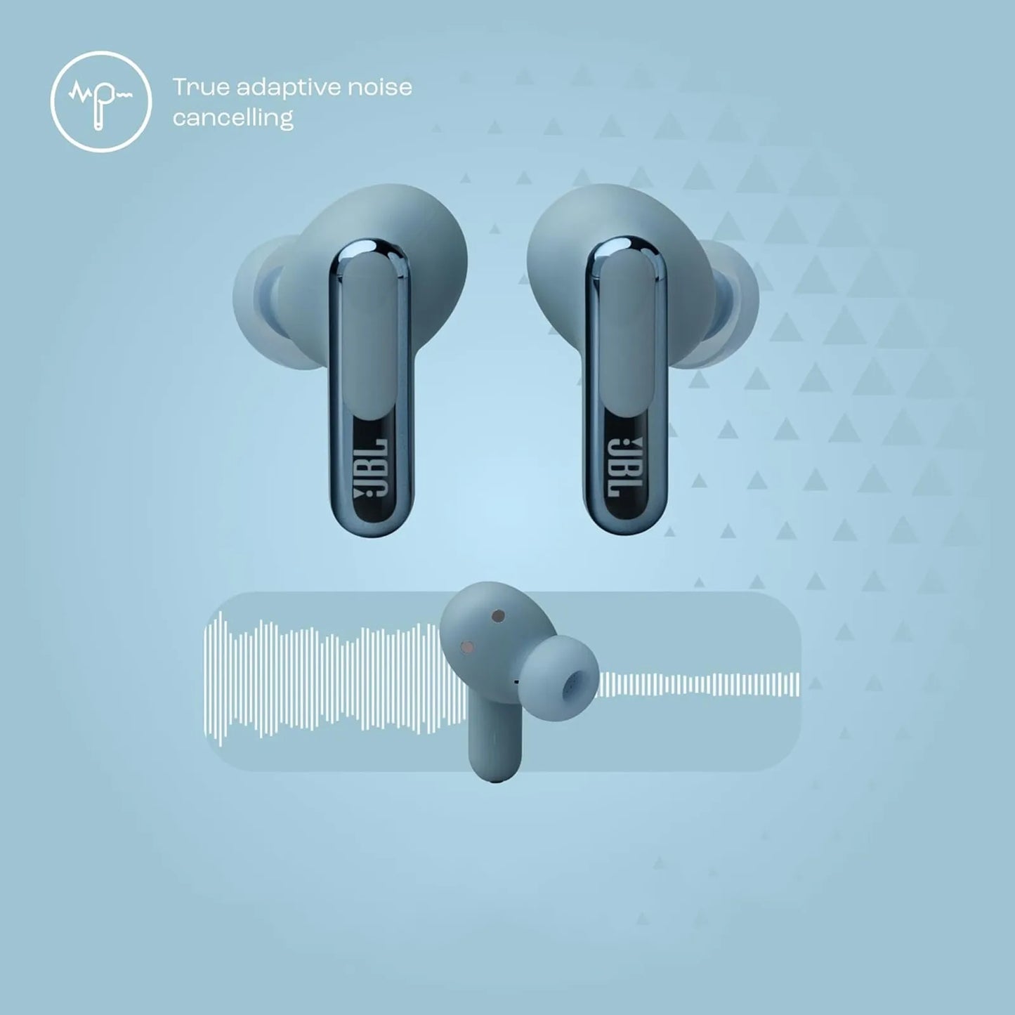 JBL Wireless Noise-cancelling Closed-stick Earbuds